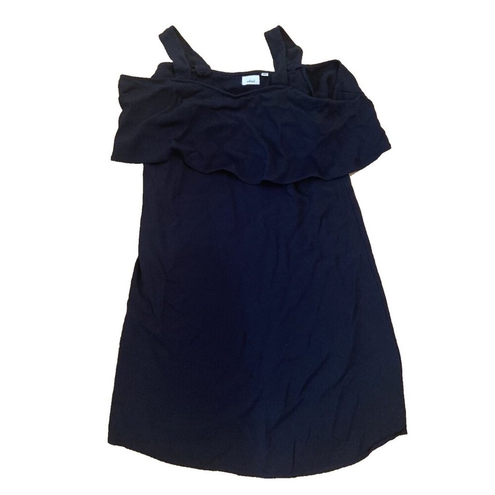 Aritzia Wilfred Black Sleveless Mini Dress Loose Womens Size Small